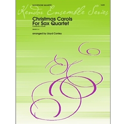 Kendor Various Conley L  Christmas Carols For Sax Quartet - Score