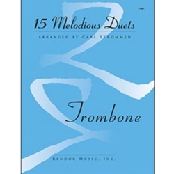 Kendor  Strommen C  15 Melodious Duets - Trombone Duet