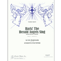Kendor Mendelssohn Furlong G  Hark! The Herald Angels Sing - Trombone Quartet