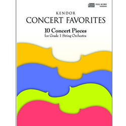 Kendor Various              Caponegro...  Kendor Concert Favorites - Violin 1