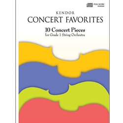 Kendor Various              Caponegro...  Kendor Concert Favorites - Violin 3
