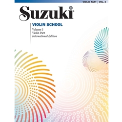 Alfred    Suzuki Violin School Volume 3 - Book Only
