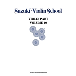 Alfred    Suzuki Violin School Volume 10 - Book Only