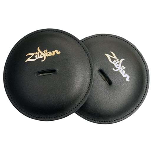 Zildjian 0751 Pair Black Leather Cymbal Pads
