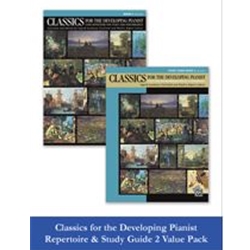 Alfred    Classics for the Developing Pianist, Repertoire & Study Guide Book 2