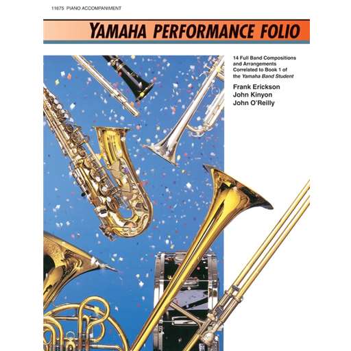 Yamaha Performance Folio - Piano Accompaniment