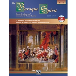 Alfred  Bachus Daniel Glover Baroque Spirit Book 2 - Book / CD