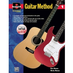 Alfred Manus   Basix Guitar Method 1 - Book / CD