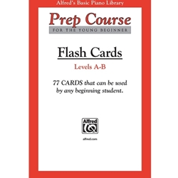 Alfred    Alfred's Basic Piano Library - Prep Course: Flash Cards - Levels A & B