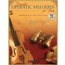 Alfred  Starr W  Beautiful Operatic Melodies for Violin - Violin / CD