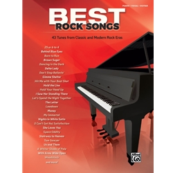 Alfred    Best Rock Songs - Piano / Vocal / Guitar