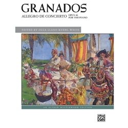 Alfred Granados E Kuehl-White  Allegro de Concierto Opus 46 - Piano Solo