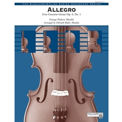 Alfred Handel G Monday D  Allegro - String Orchestra
