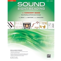 Alfred Beck/Watson/Sheldon    Sound Sight-Reading for Concert Band Book 1 - 1st Flute