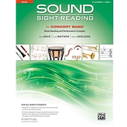 Alfred Beck/Watson/Sheldon    Sound Sight-Reading for Concert Band Book 1 - 2nd Clarinet