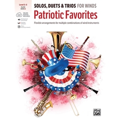 Alfred  Galliford B  Patriotic Favorites - Solos, Duets & Trios for Winds - Flute | Oboe