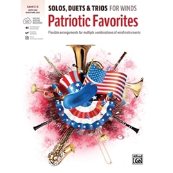 Alfred  Galliford B  Patriotic Favorites - Solos Duets & Trios for Winds - Alto | Baritone Saxophone