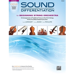 Alfred Sound Differentiation for Beginning String Orchestra - Violin