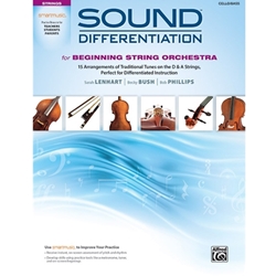 Alfred Sound Differentiation for Beginning String Orchestra - Cello / Bass