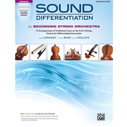 Alfred Lenhart/Bush/Phillips   Sound Differentiation for Beginning String Orchestra - Conductor