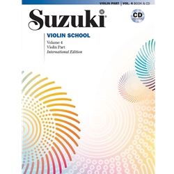 Suzuki Violin School Volume 4 International - Book | CD
