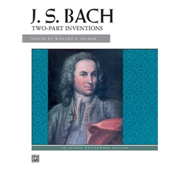 Alfred Bach                 ed. Palmer  Bach - Two-Part Inventions