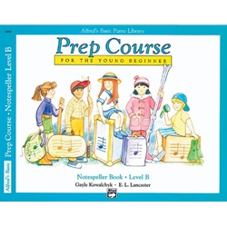 Alfred    Alfred's Basic Piano Library: Prep Course Notespeller Book B