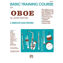 Alfred Kinyon   Basic Training Course Book 1 - Oboe