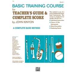 Alfred Kinyon   Basic Training Course Book 1 - Score