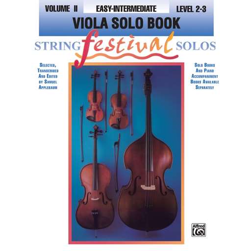 String Festival Solos, Volume 2 - Viola