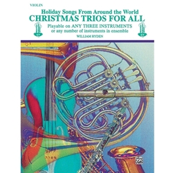Alfred  Ryden  Christmas Trios for All - Violin