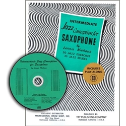 Try Niehaus L   Intermediate Jazz Conception Book / CD - Saxophone