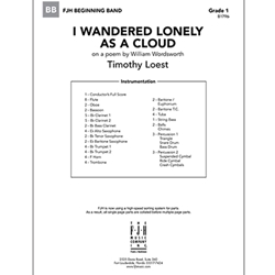 FJH Loest T   I Wandered Lonely as a Cloud - Concert Band