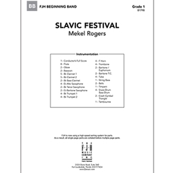 FJH Rogers M   Slavic Festival - Concert Band