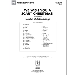 FJH  Standridge R  We Wish You a Scary Christmas! - Concert Band