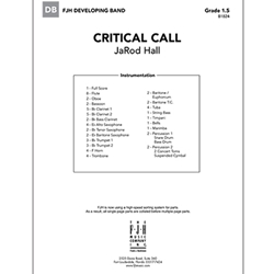 FJH Hall J   Critical Call - Concert Band