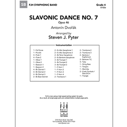 FJH Dvorak A Pyter S  Slavonic Dance No. 7 - Concert Band
