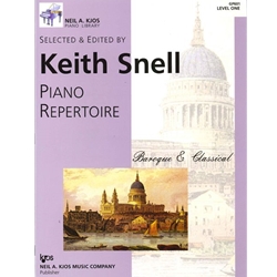 Kjos Keith Snell Snell  Piano Repertoire Baroque & Classical L1