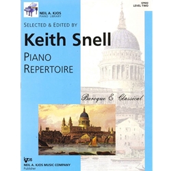 Kjos Keith Snell Snell  Piano Repertoire Baroque & Classical L2