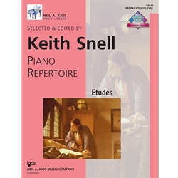 Kjos Keith Snell Snell  Piano Repertoire Etudes Prep Level