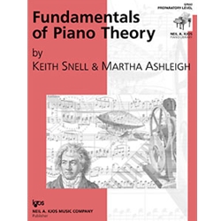 Kjos Snell / Ashleigh Martha Ashleigh  Fundamentals Of Piano Theory Prep Level