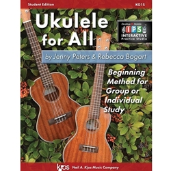 Kjos Peters / Bogart   Ukulele for All - Student Edition