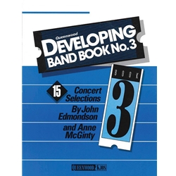 Queenwood Edmondson/McGinty      Queenwood Developing Band Book 3 - 1st  Clarinet