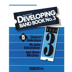 Queenwood Edmondson/McGinty      Queenwood Developing Band Book 3 - Baritone Treble Clef