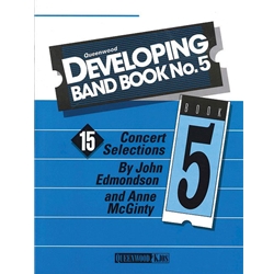 Queenwood Edmondson/McGinty      Queenwood Developing Band Book 5 - Baritone Treble Clef