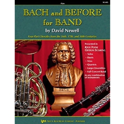 Kjos Newell D   Bach And Before For Band - Flute