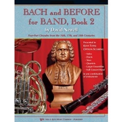 Kjos Newell D               Bach and Before for Band Book 2 - Alto / Baritone Saxophone