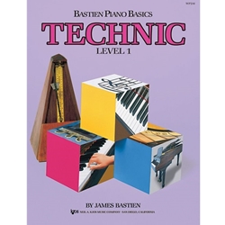Kjos Bastien   Bastien Piano Basics - Technic Level 1