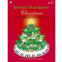 Kjos Bastien                Bastien Play-along Christmas Book 1 - Book Only