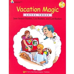 Kjos Bastien/Bastien/Bastien   Vacation Magic Level 3 - Book | CD